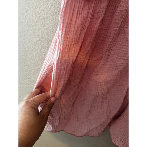 Pink Lily Pink Oversize Romper Size M - Picture 5 of 6